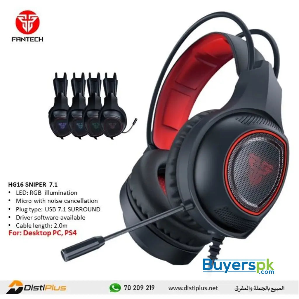 Fantech Headset Hg16 - Price in Pakistan Fantech Headset Hg16 - Price in Pakistan